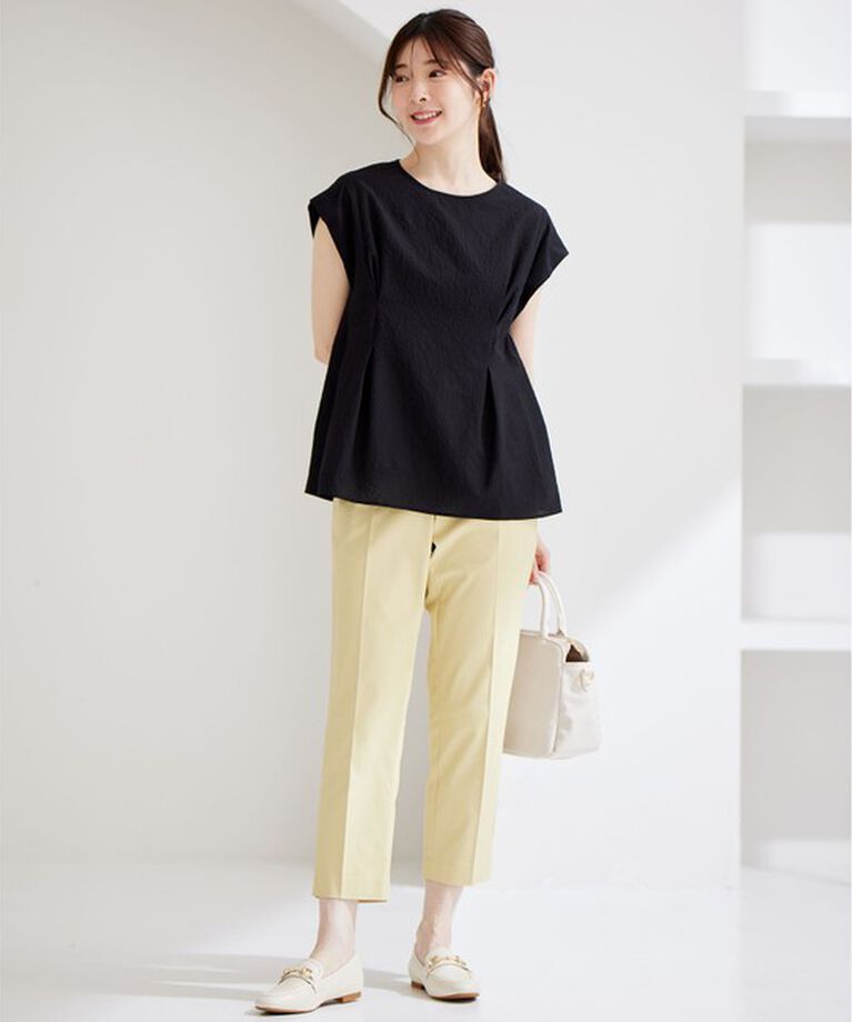 any SiS「【接触冷感・UVカット・撥水】クールタッチテーパード パンツ」|その他|