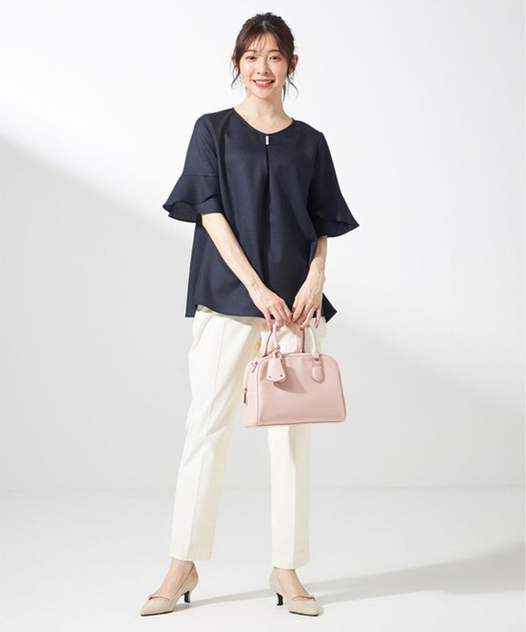 any SiS「【ストレッチ・接触冷感・撥水・UVカット・洗える】エアリーストレッチ テーパードパンツ」|その他|
