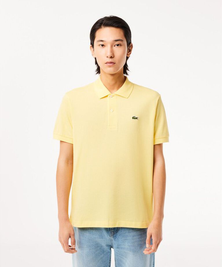 LACOSTE「『Ｌ.12.12』定番半袖ポロシャツ」|ポロシャツ|ペールイエロー