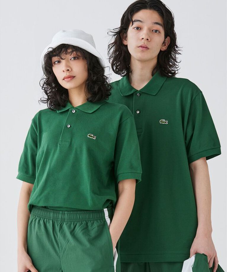 LACOSTE「『Ｌ.12.12』定番半袖ポロシャツ」|ポロシャツ|サファリグリーン