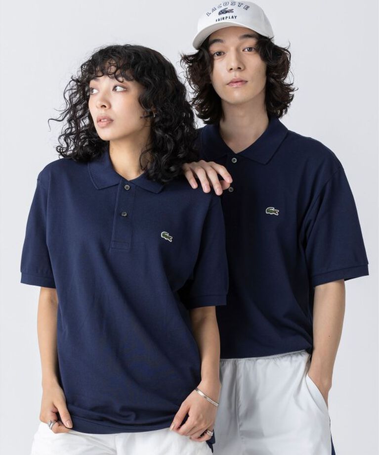 LACOSTE「『Ｌ.12.12』定番半袖ポロシャツ」|ポロシャツ|ネイビー