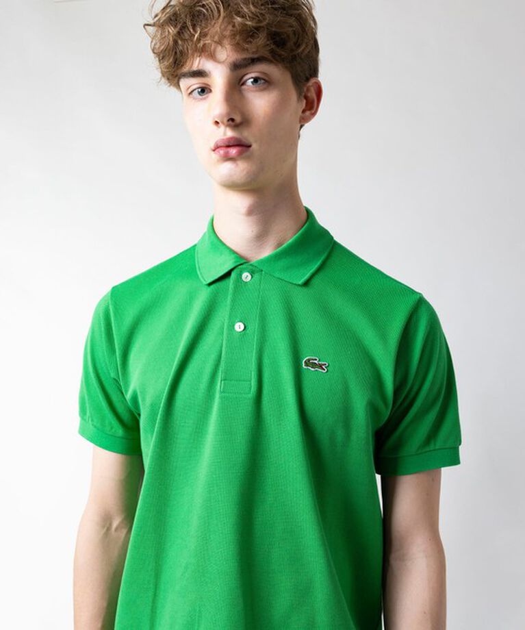 LACOSTE「『Ｌ.12.12』定番半袖ポロシャツ」|ポロシャツ|クリアグリーン