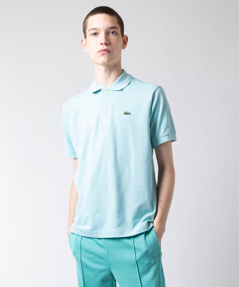 LACOSTE「『Ｌ.12.12』定番半袖ポロシャツ」|ポロシャツ|アクア