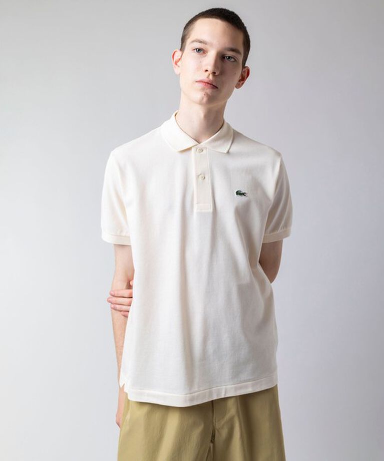 LACOSTE「『Ｌ.12.12』定番半袖ポロシャツ」|ポロシャツ|アイボリー