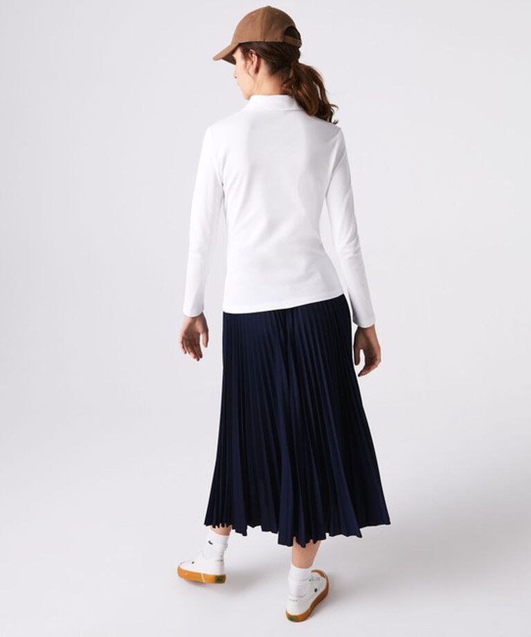 LACOSTE「ストレッチポロシャツ（長袖）」|ポロシャツ|