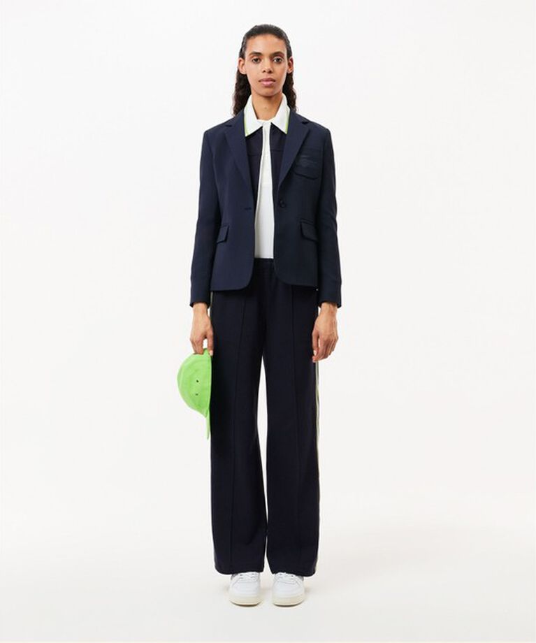 LACOSTE「【EC限定】オーガニックコットン 鹿の子 ウィメンズソリッドゴルフポロシャツ」|ポロシャツ|