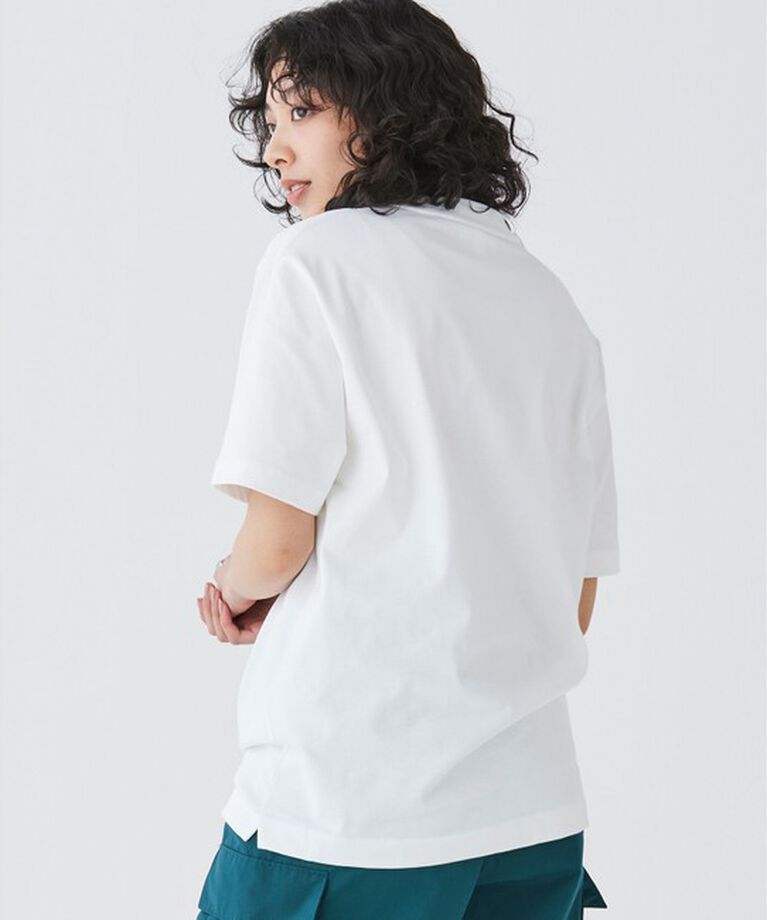 LACOSTE「アウトラインクロックポケット半袖Tシャツ」|Tシャツ・カットソー|