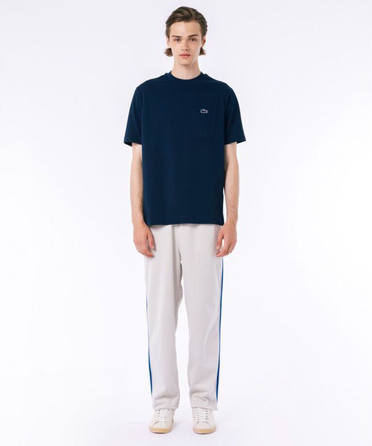 LACOSTE「アウトラインクロックポケット半袖Tシャツ」|Tシャツ・カットソー|
