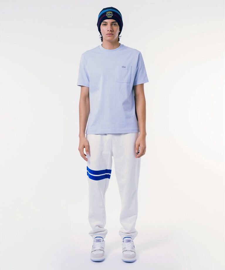 LACOSTE「アウトラインクロックポケット半袖Tシャツ」|Tシャツ・カットソー|