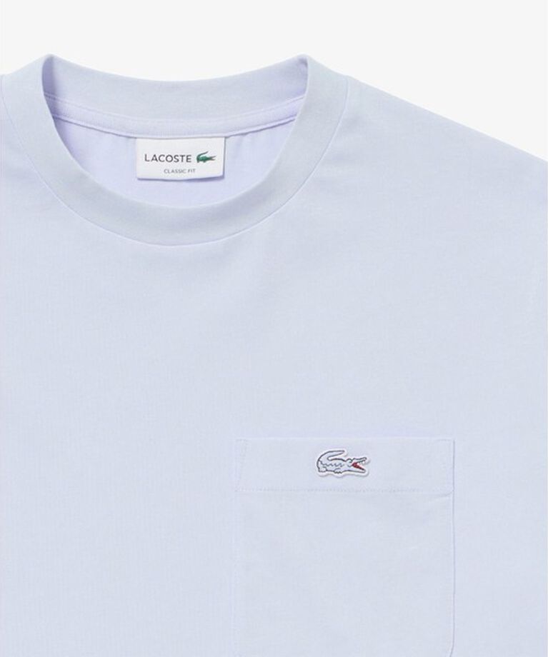 LACOSTE「アウトラインクロックポケット半袖Tシャツ」|Tシャツ・カットソー|