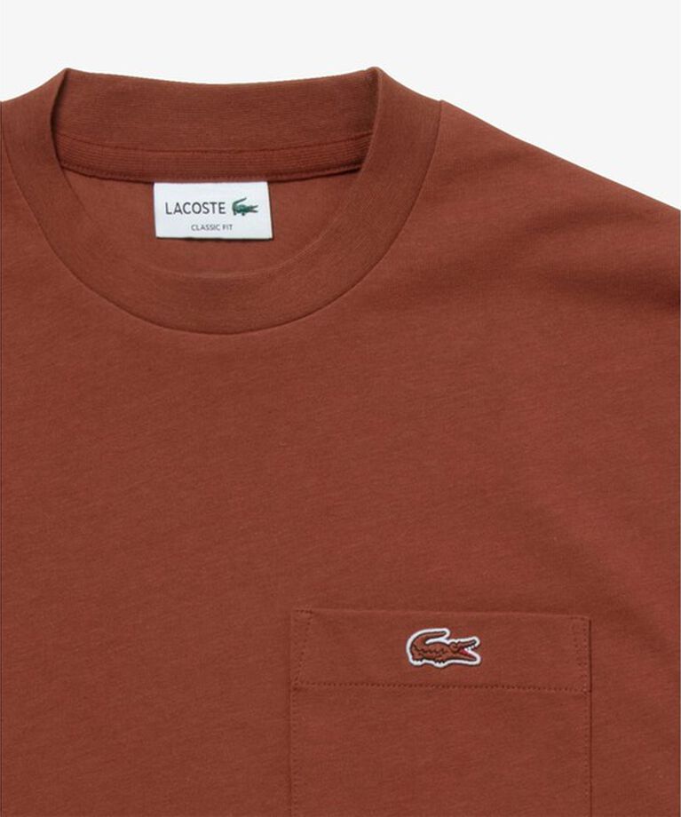 LACOSTE「アウトラインクロックポケット半袖Tシャツ」|Tシャツ・カットソー|