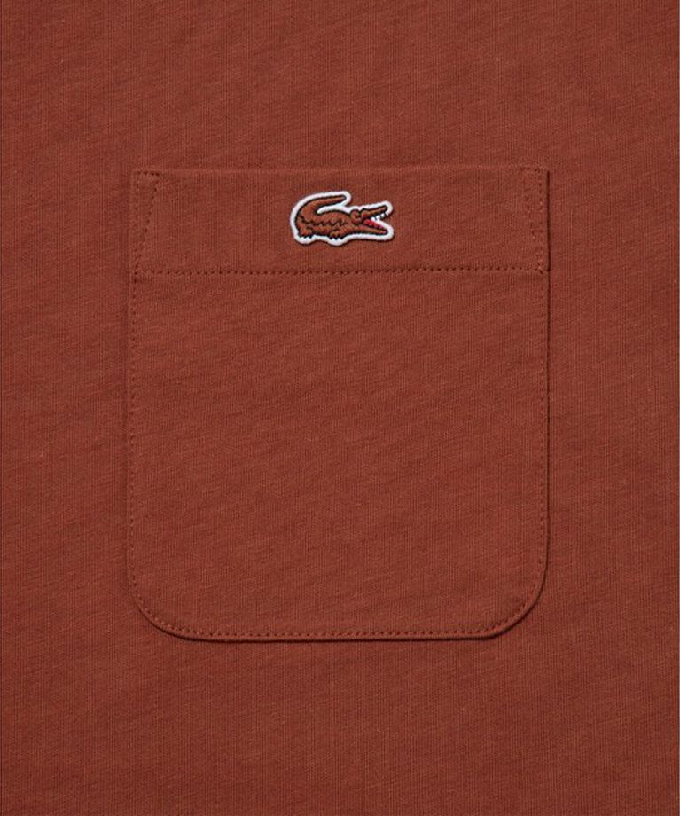 LACOSTE「アウトラインクロックポケット半袖Tシャツ」|Tシャツ・カットソー|