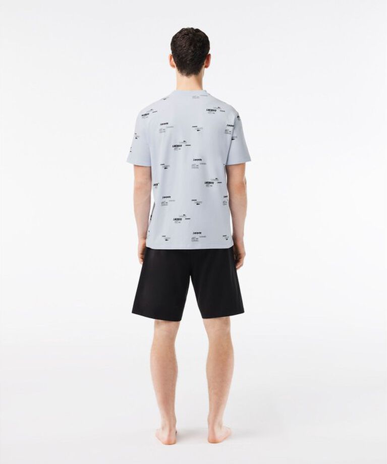 LACOSTE「プリントトップパジャマセット」|ルームウェア|