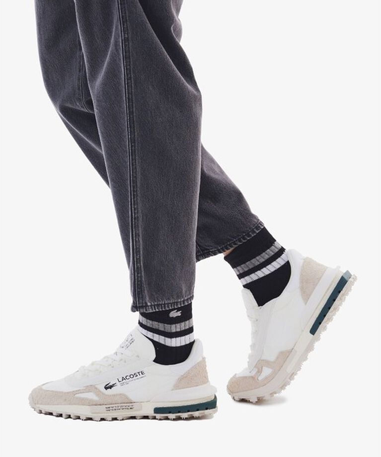 LACOSTE「ラインドアメリブショートソックス」|ソックス|