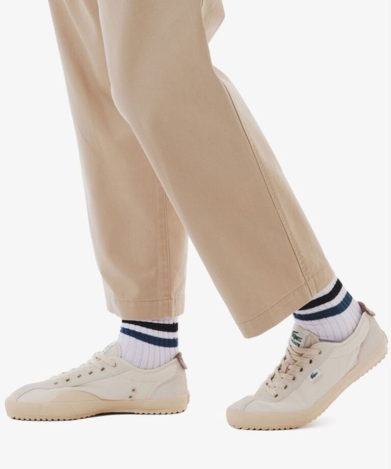 LACOSTE「ラインドアメリブショートソックス」|ソックス|