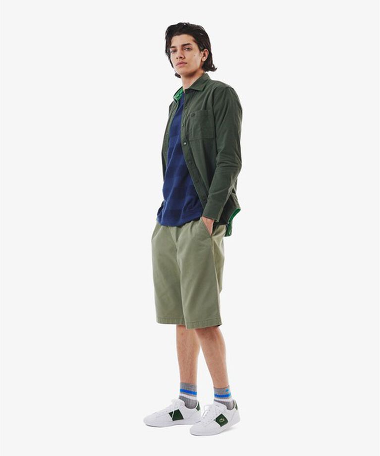 LACOSTE「ラインドアメリブショートソックス」|ソックス|