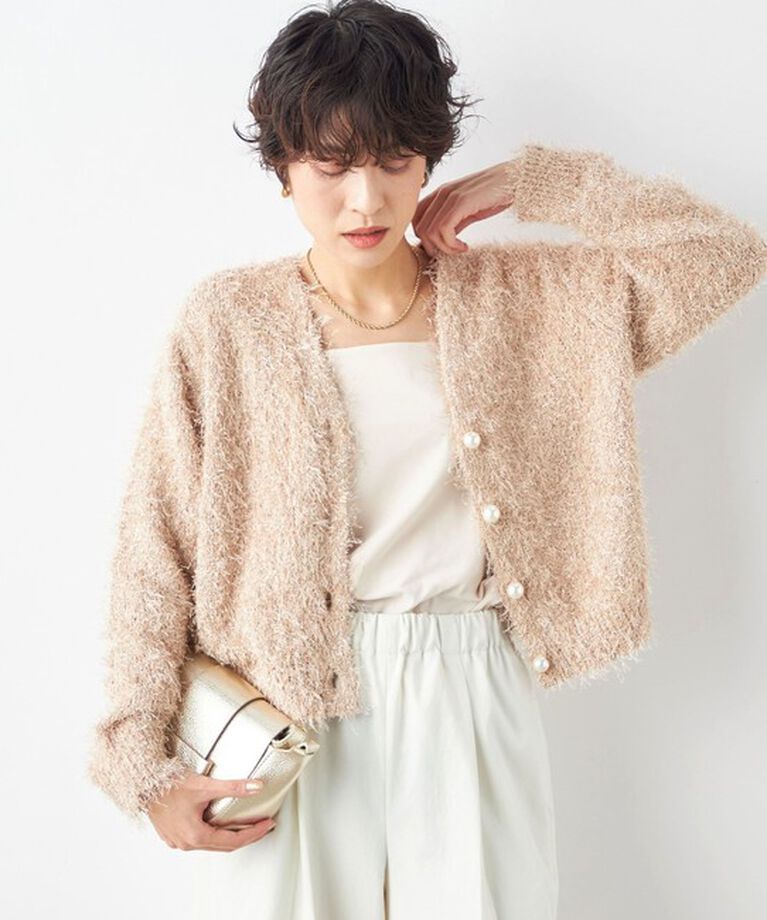 NOLLEY'S「《手洗い可能》愛され サテン×ベア天2WAYタンクトップ」|タンクトップ|