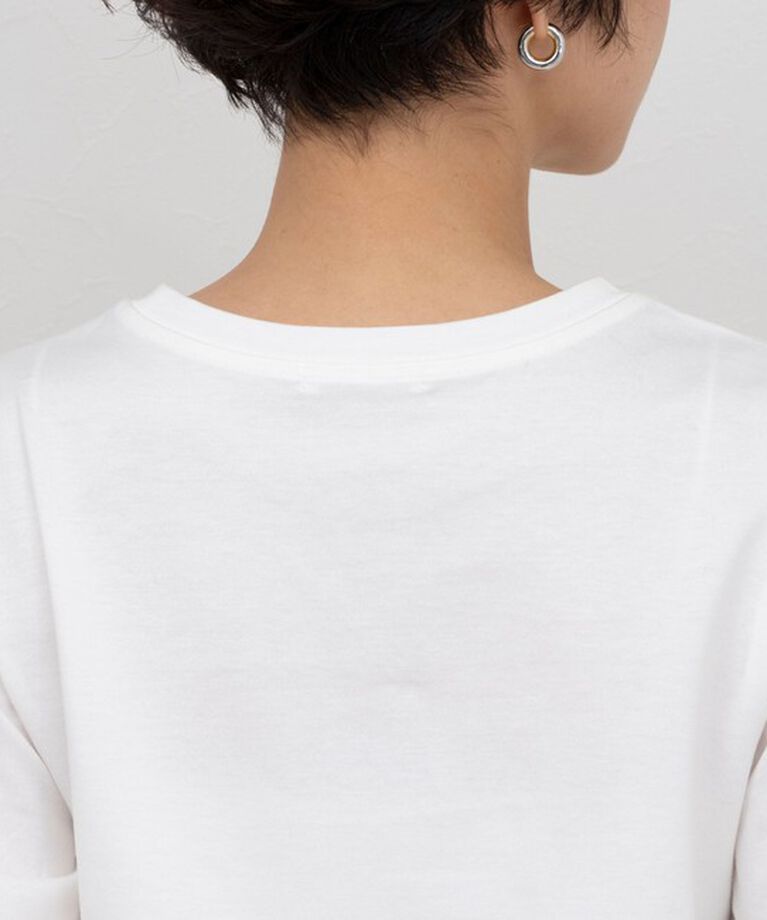 NOLLEY'S「BASIC 5分袖プルオーバーカットソー」|Tシャツ・カットソー|