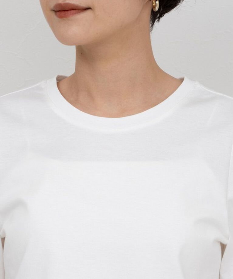 NOLLEY'S「BASIC 5分袖プルオーバーカットソー」|Tシャツ・カットソー|