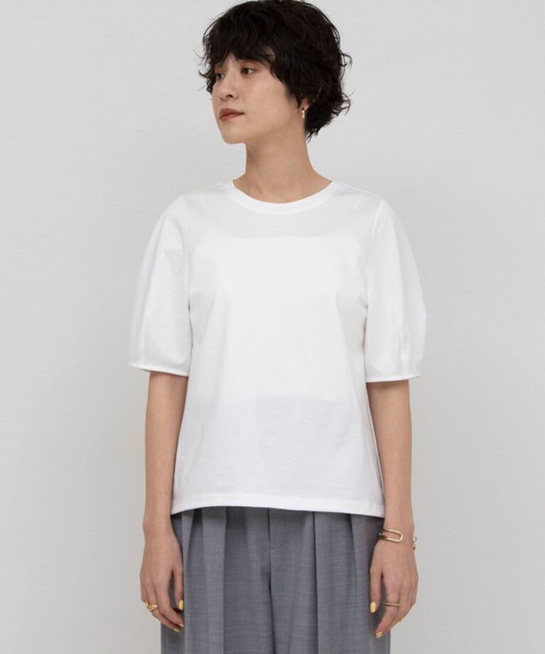 NOLLEY'S「BASIC 5分袖プルオーバーカットソー」|Tシャツ・カットソー|