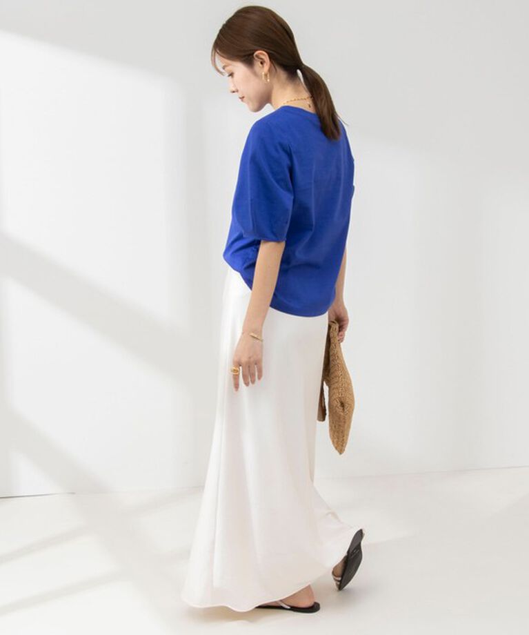 NOLLEY'S「BASIC 5分袖プルオーバーカットソー」|Tシャツ・カットソー|
