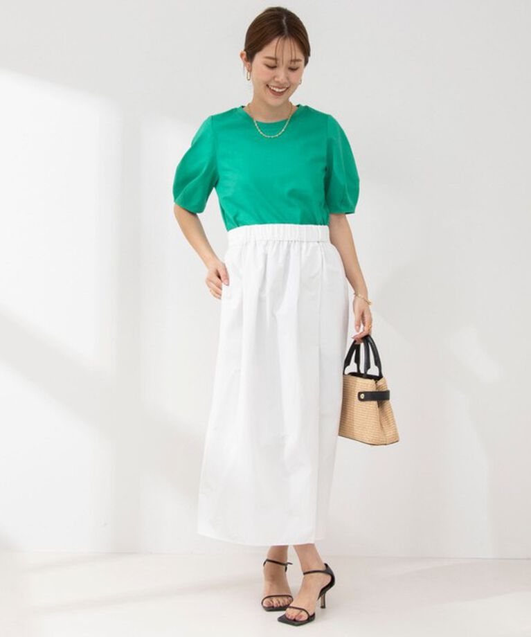NOLLEY'S「BASIC 5分袖プルオーバーカットソー」|Tシャツ・カットソー|