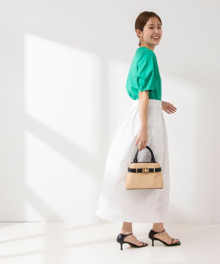 NOLLEY'S「BASIC 5分袖プルオーバーカットソー」|Tシャツ・カットソー|