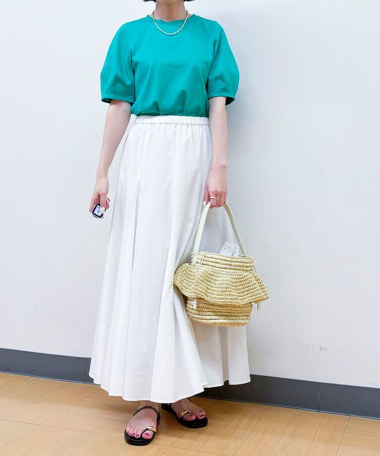 NOLLEY'S「BASIC 5分袖プルオーバーカットソー」|Tシャツ・カットソー|