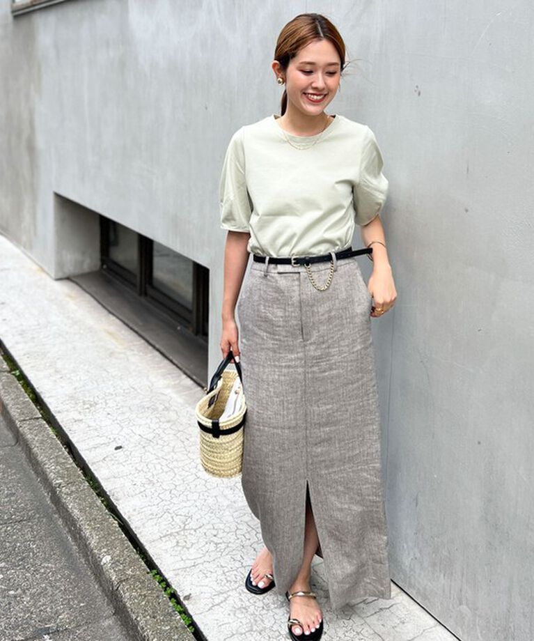 NOLLEY'S「BASIC 5分袖プルオーバーカットソー」|Tシャツ・カットソー|