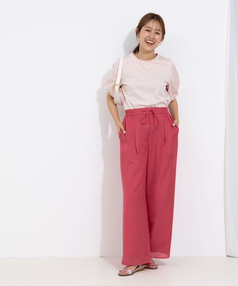 NOLLEY'S「BASIC 5分袖プルオーバーカットソー」|Tシャツ・カットソー|