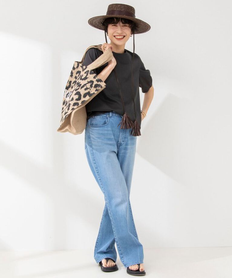 NOLLEY'S「BASIC 5分袖プルオーバーカットソー」|Tシャツ・カットソー|