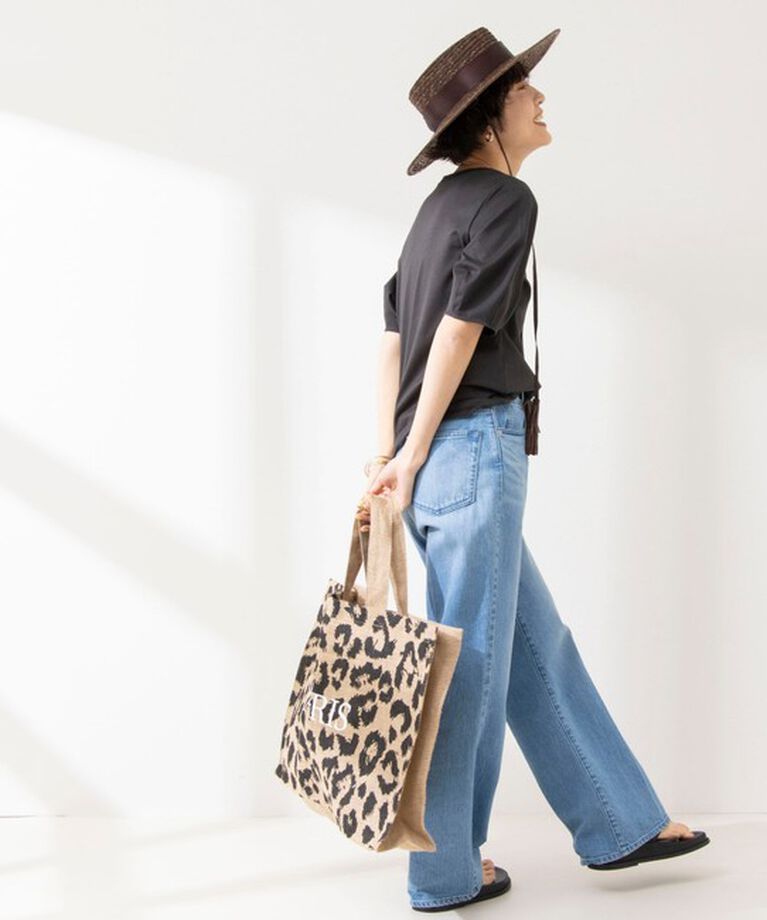 NOLLEY'S「BASIC 5分袖プルオーバーカットソー」|Tシャツ・カットソー|