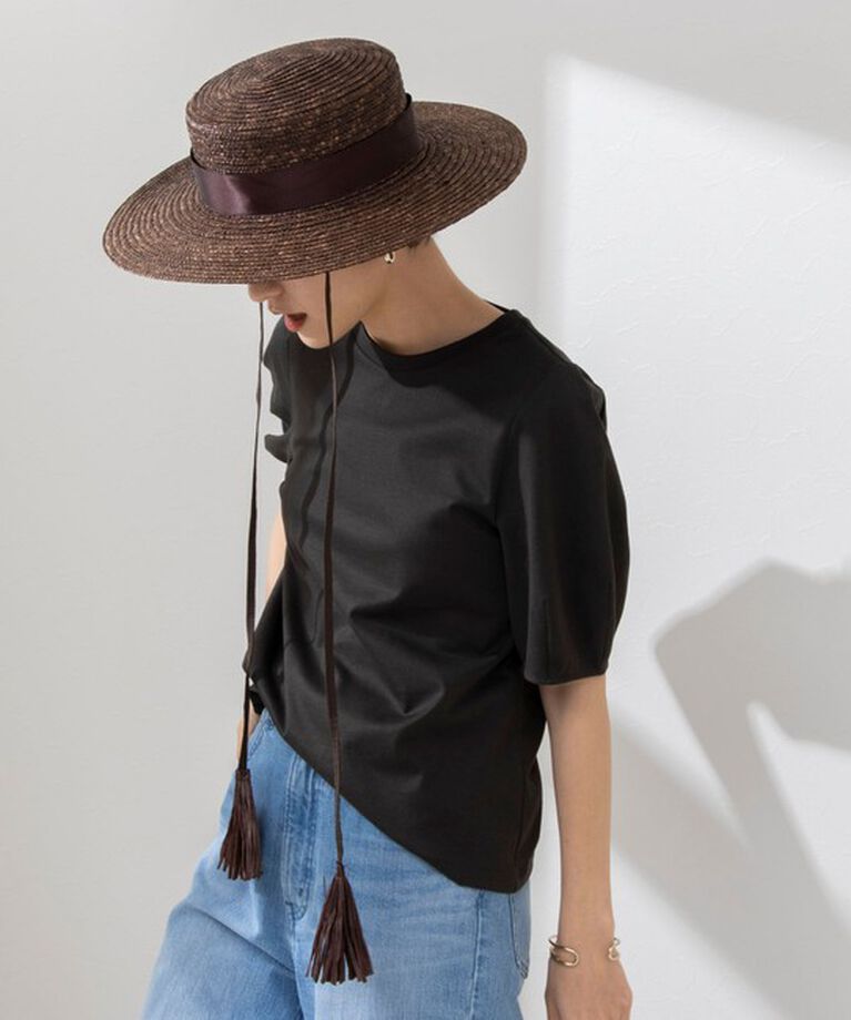 NOLLEY'S「BASIC 5分袖プルオーバーカットソー」|Tシャツ・カットソー|