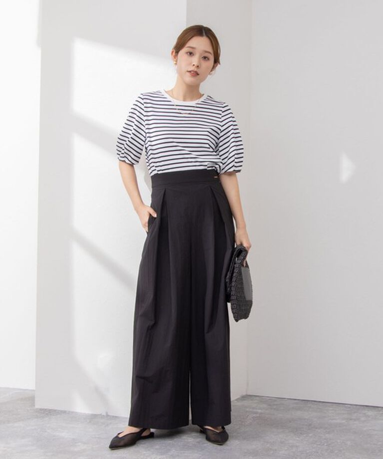 NOLLEY'S「BASIC 5分袖プルオーバーカットソー」|Tシャツ・カットソー|