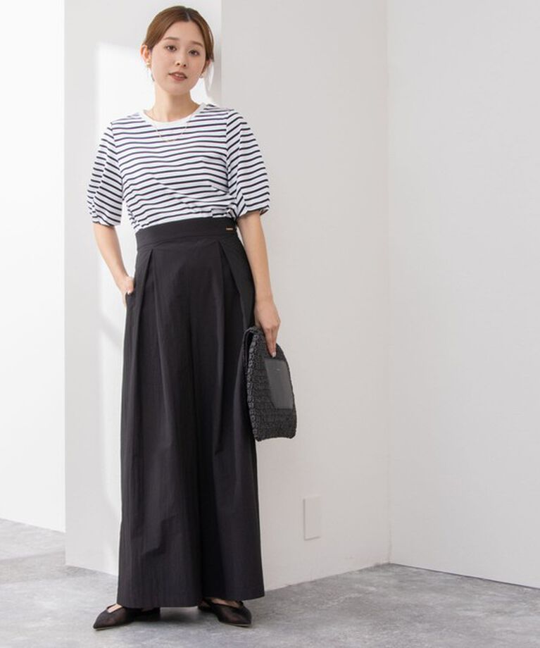 NOLLEY'S「BASIC 5分袖プルオーバーカットソー」|Tシャツ・カットソー|