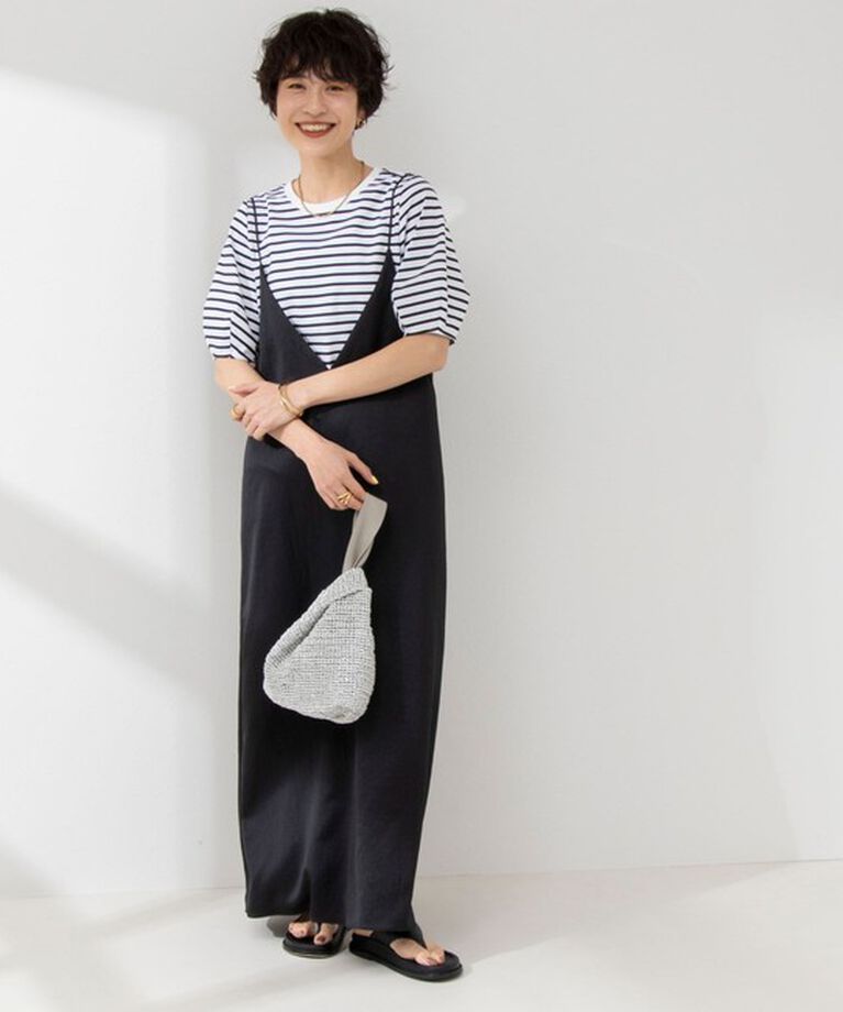 NOLLEY'S「BASIC 5分袖プルオーバーカットソー」|Tシャツ・カットソー|