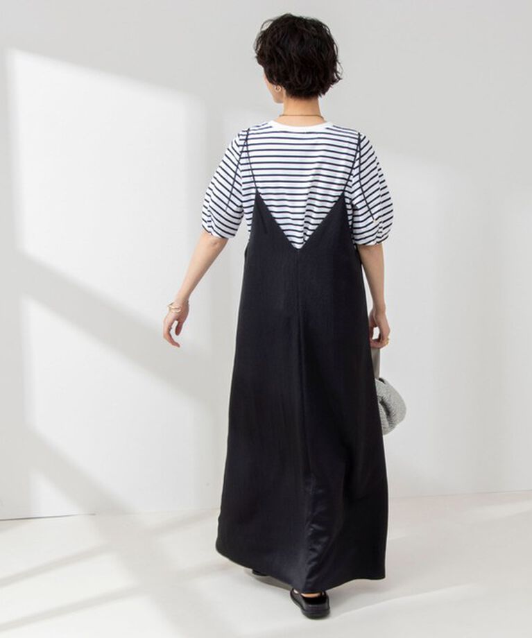 NOLLEY'S「BASIC 5分袖プルオーバーカットソー」|Tシャツ・カットソー|