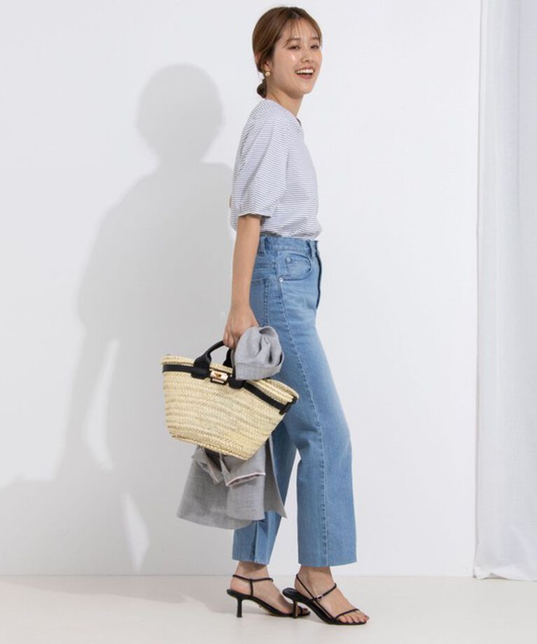 NOLLEY'S「BASIC 5分袖プルオーバーカットソー」|Tシャツ・カットソー|