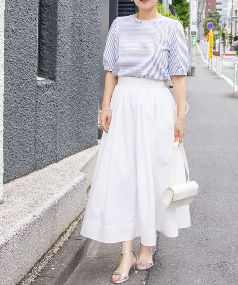 NOLLEY'S「BASIC 5分袖プルオーバーカットソー」|Tシャツ・カットソー|