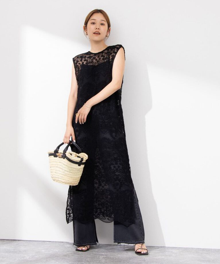 Rie Miller「＜飯豊まりえさん着用＞【RM denim】スリットフレアハイウエストデニム」|デニム|