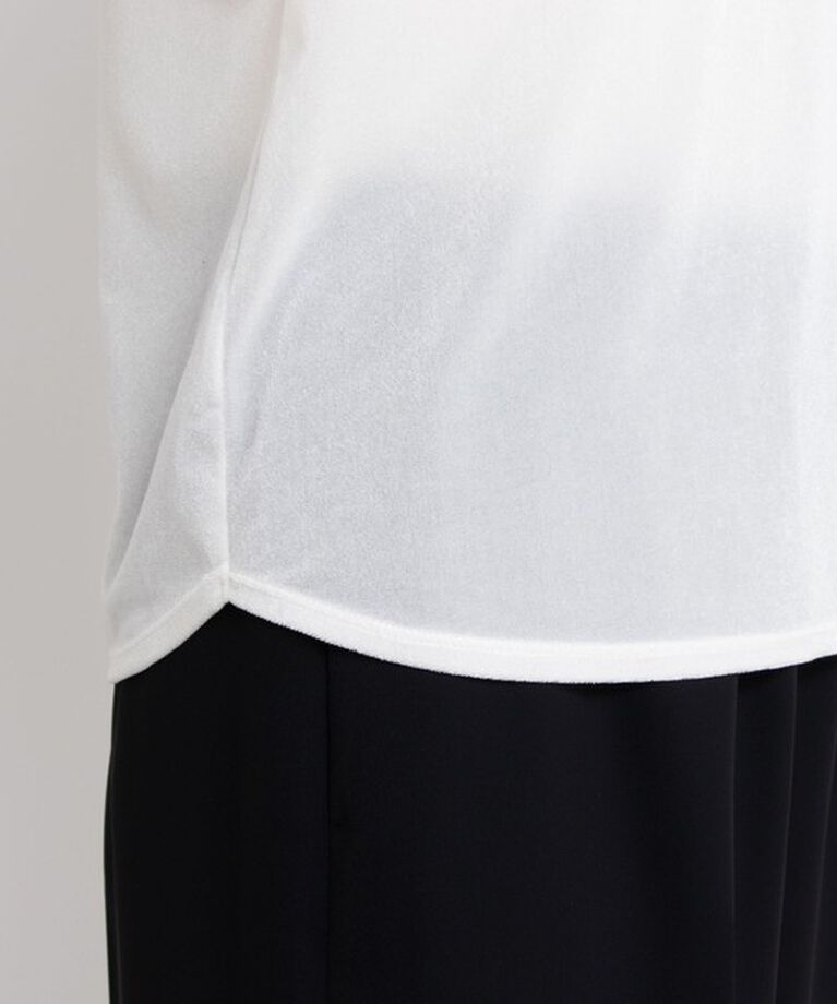 NOLLEY'S「シアーベロアTシャツ」|Tシャツ・カットソー|