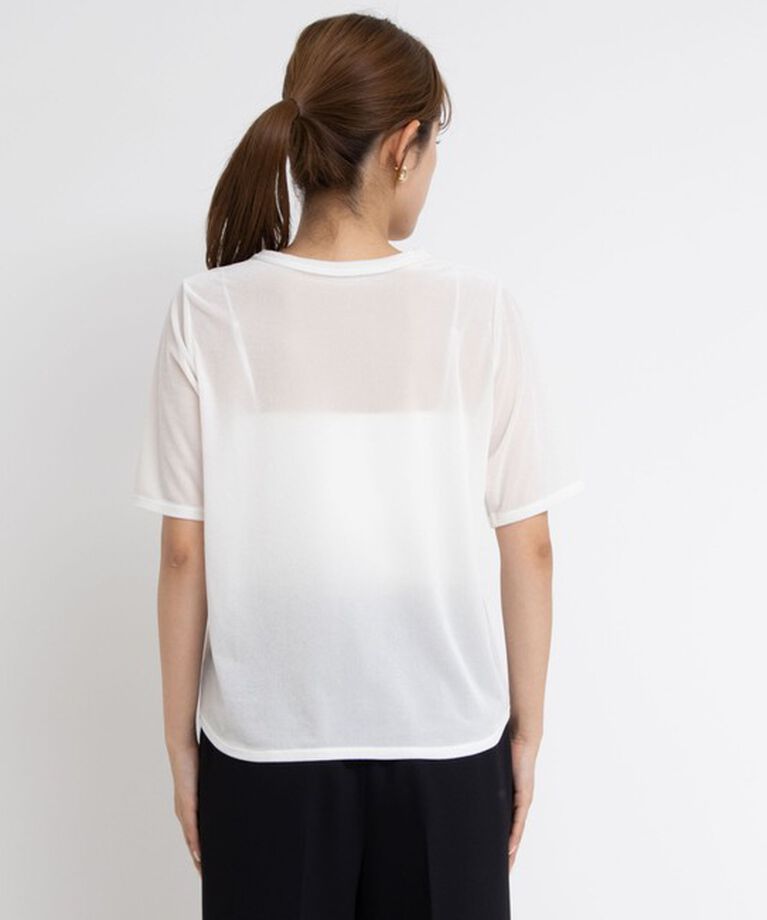 NOLLEY'S「シアーベロアTシャツ」|Tシャツ・カットソー|