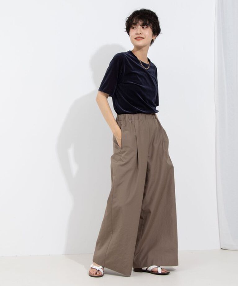 NOLLEY'S「シアーベロアTシャツ」|Tシャツ・カットソー|