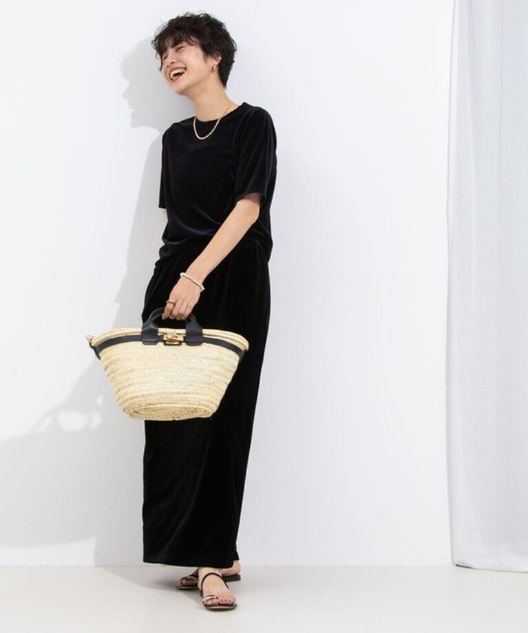 NOLLEY'S「シアーベロアTシャツ」|Tシャツ・カットソー|