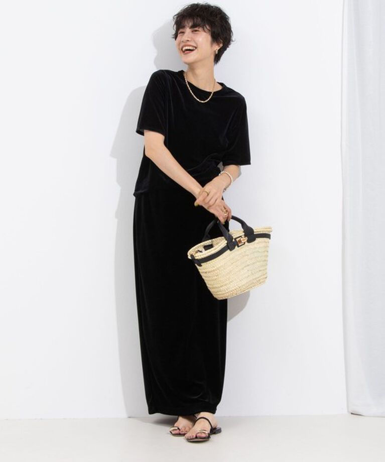 NOLLEY'S「シアーベロアTシャツ」|Tシャツ・カットソー|