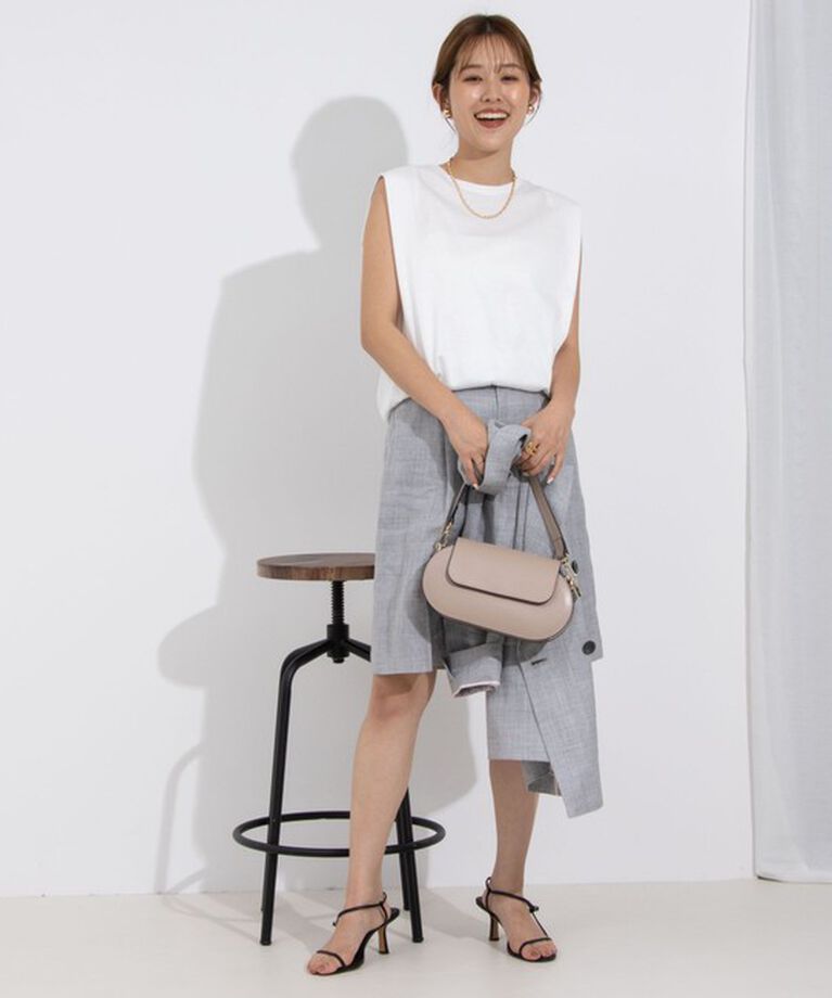 NOLLEY'S「タックノースリーブプルオーバーカットソー」|Tシャツ・カットソー|