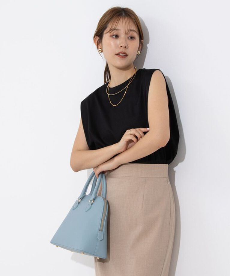 NOLLEY'S「タックノースリーブプルオーバーカットソー」|Tシャツ・カットソー|