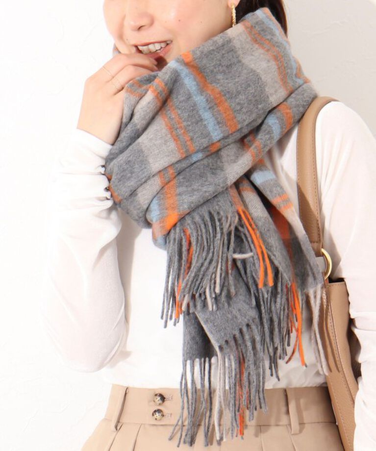 NOLLEY'S「【TWEEDMILL/ツィードミル】◇【WEB限定】ラムズウールストール」|ストール|