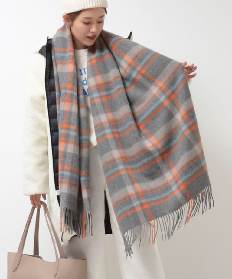 NOLLEY'S「【TWEEDMILL/ツィードミル】◇【WEB限定】ラムズウールストール」|ストール|