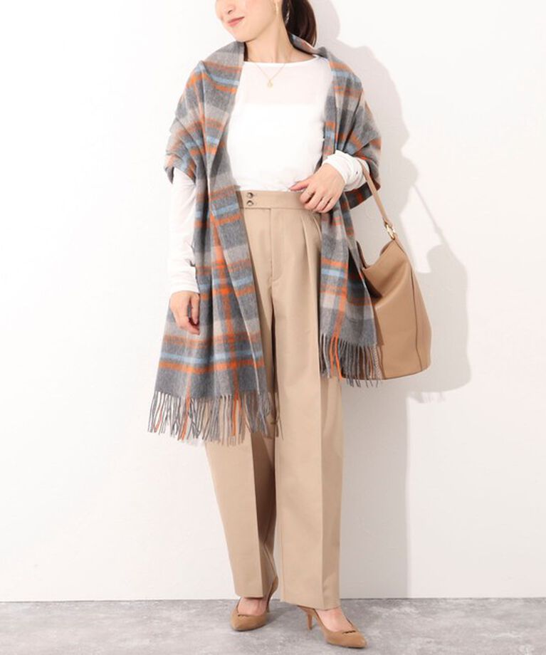 NOLLEY'S「【TWEEDMILL/ツィードミル】◇【WEB限定】ラムズウールストール」|ストール|